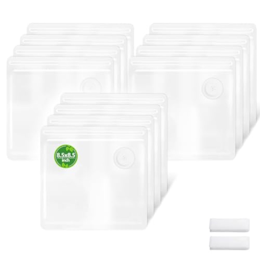 Meal Prep Freezer - Reusable Vacuum Sealer Bags - BPA-Free,