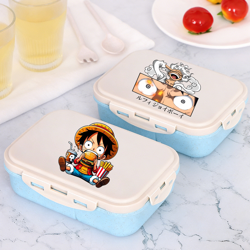 Meal Prep Microwave - One Piece Boy Girl Bento Lunch
