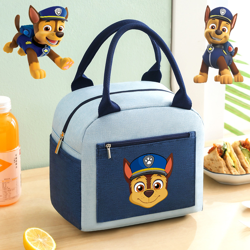 Meal Prep Bag - Paw Patrols Lunch Bag Blue Chase