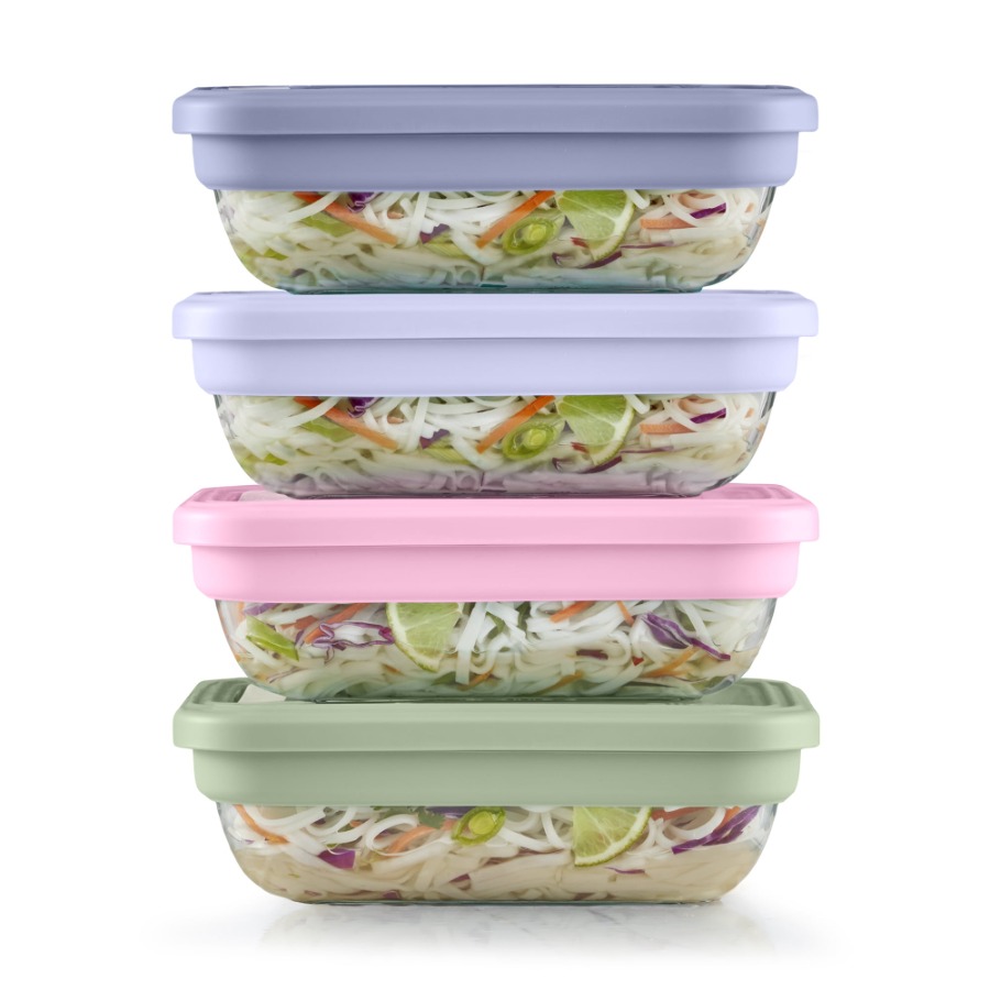 Meal Preparation - 8-Piece Meal Prep Set for Everyday
