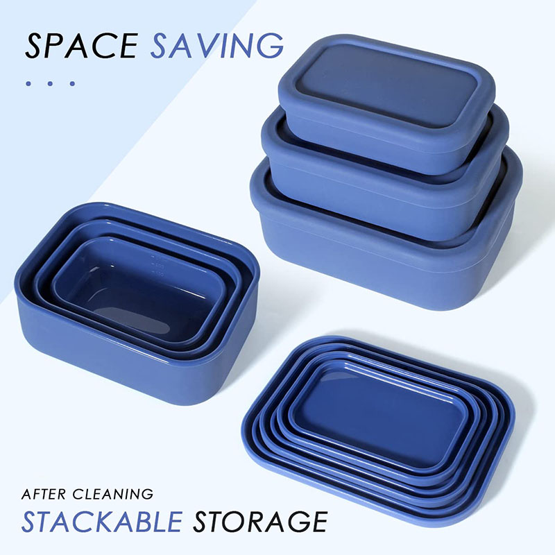 Meal Preparation - Leak-Resistant Bento Lunch Box Reusable BPA-Free