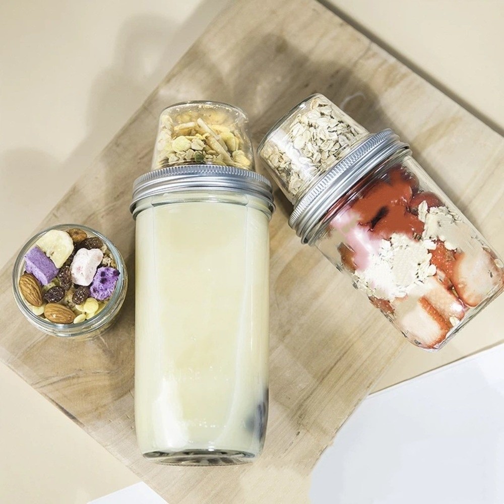 Dual-Layer Yogurt Parfait Cups - Meal Prep Yogurt Parfait recension och pris