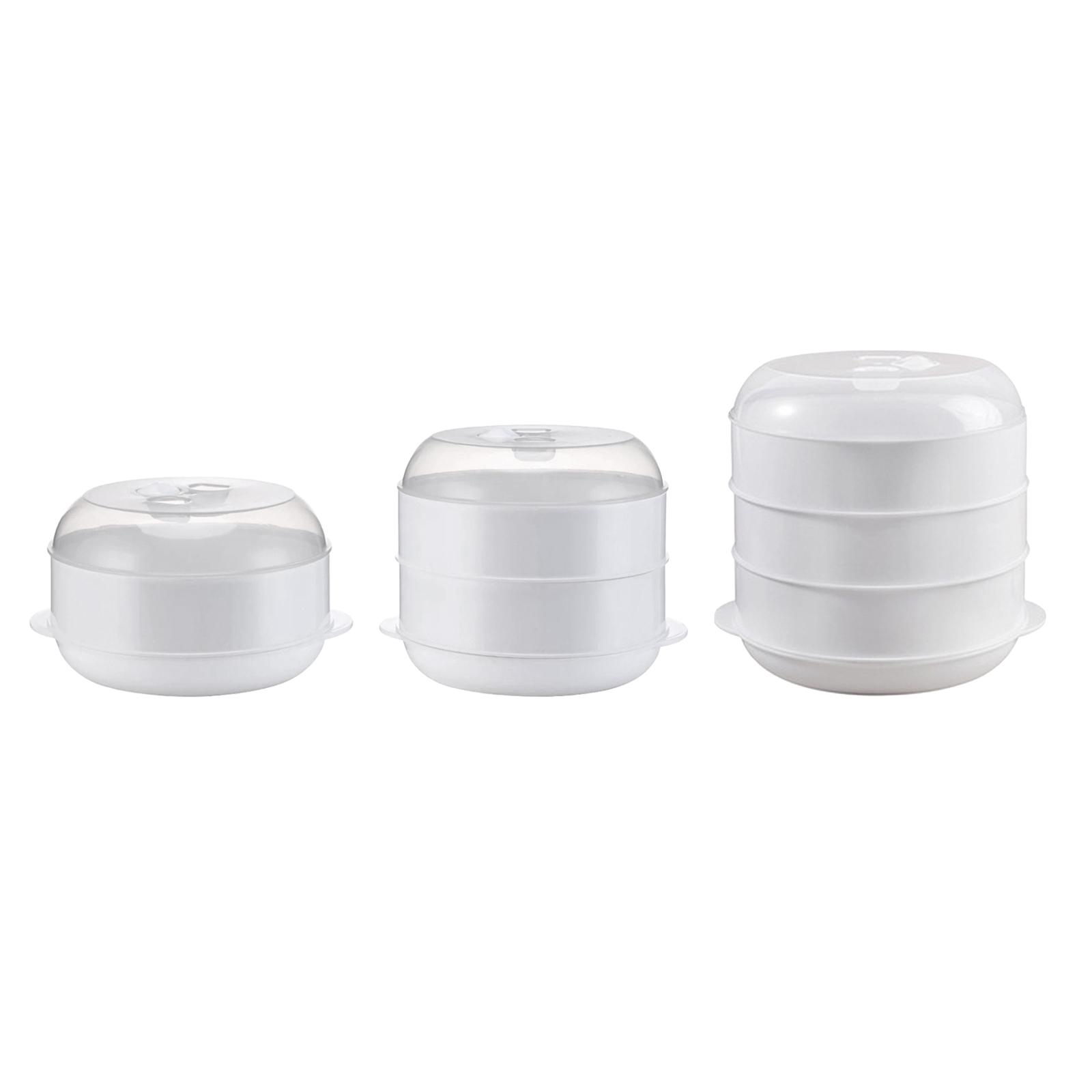 Stackable Microwave Food Steam - Meal Prep Quick recension och pris
