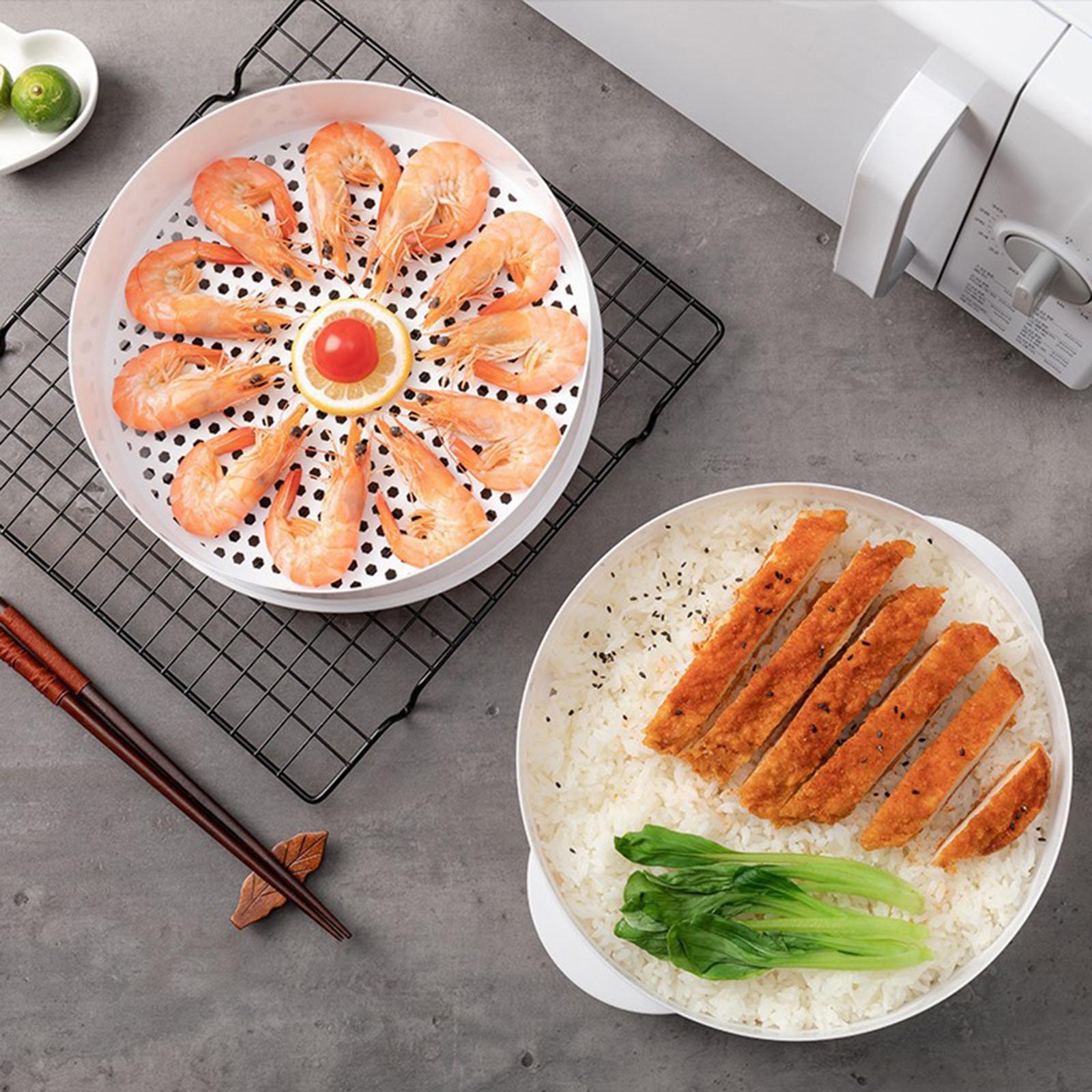 Stackable Microwave Food Steam - Meal Prep Quick recension och pris