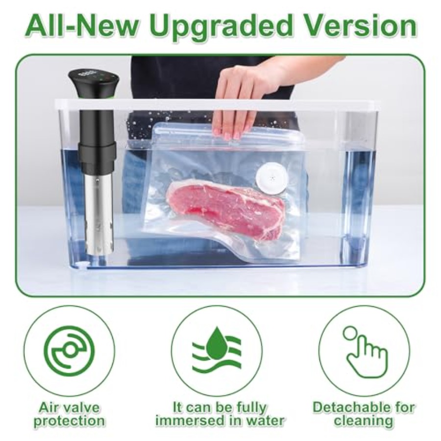 Reusable Vacuum Sealer Bags -  - Meal Prep Freezer recension och pris