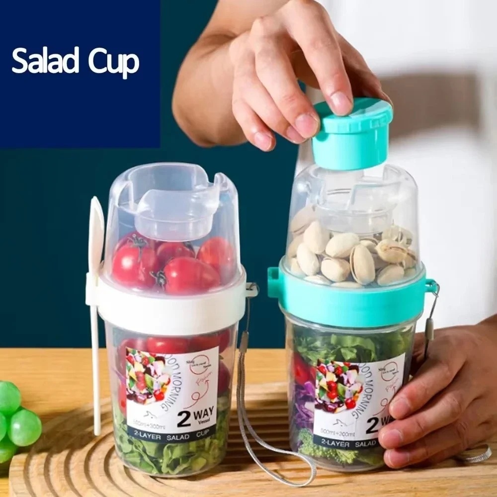 Portable Salad Cup Breakfast C - Meal Preparation recension och pris