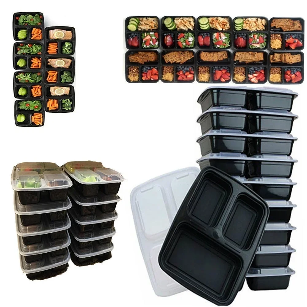 7 Pack 3 Compartment Meal Prep - Meal Prep Freezer recension och pris
