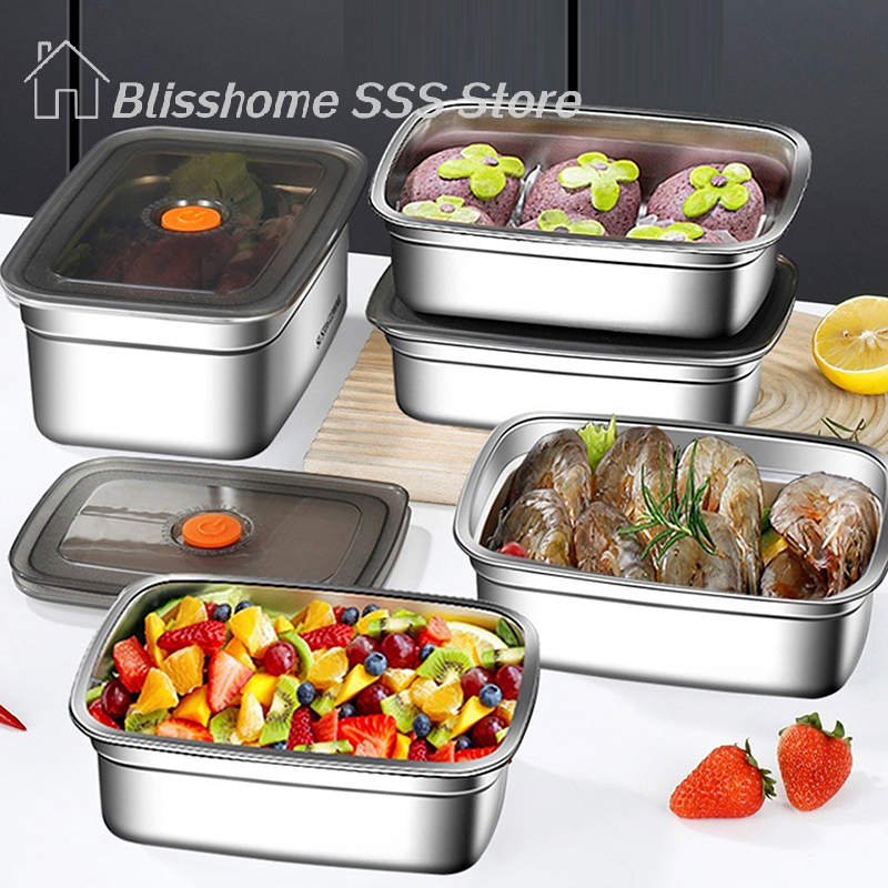 【S】304 Stainless Steel Lunch B - Meal Prep Freezer recension och pris