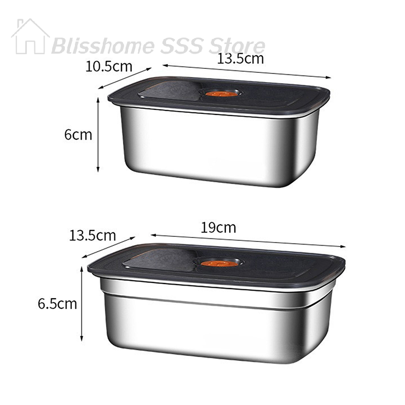【S】304 Stainless Steel Lunch B - Meal Prep Freezer recension och pris