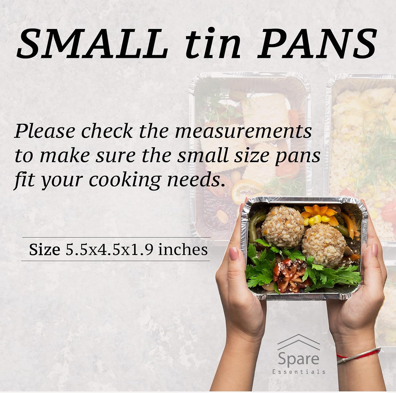 55 Pack 1 Lb Aluminum Pans wit - Meal Prep Freezer recension och pris