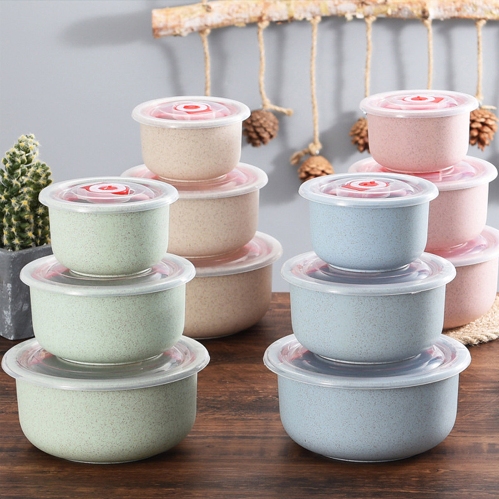 3pcs Food Storage Containers B - Meal Preparation recension och pris