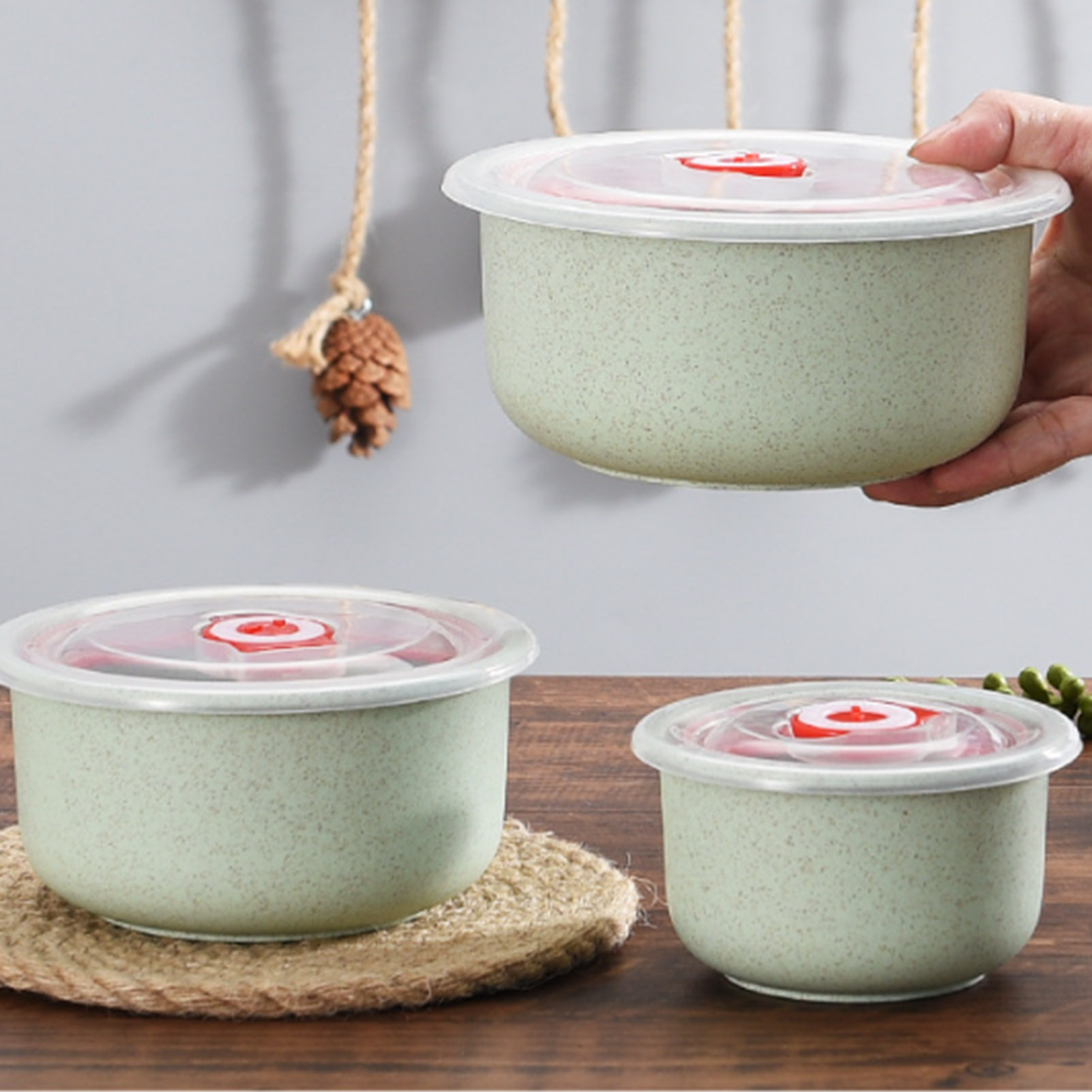 3pcs Food Storage Containers B - Meal Preparation recension och pris