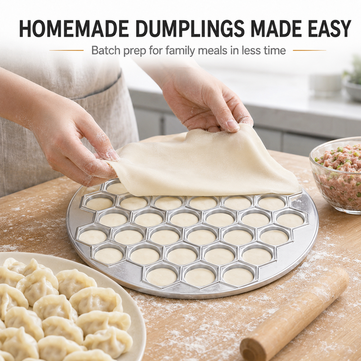 37 Holes Aluminum Alloy Dumpli - Meal Prep Quick recension och pris