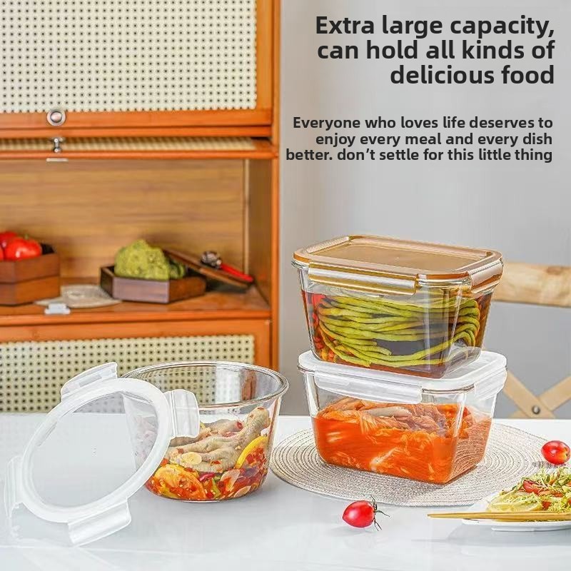 Large Capacity Glass Food Stor - Meal Prep Microwave recension och pris