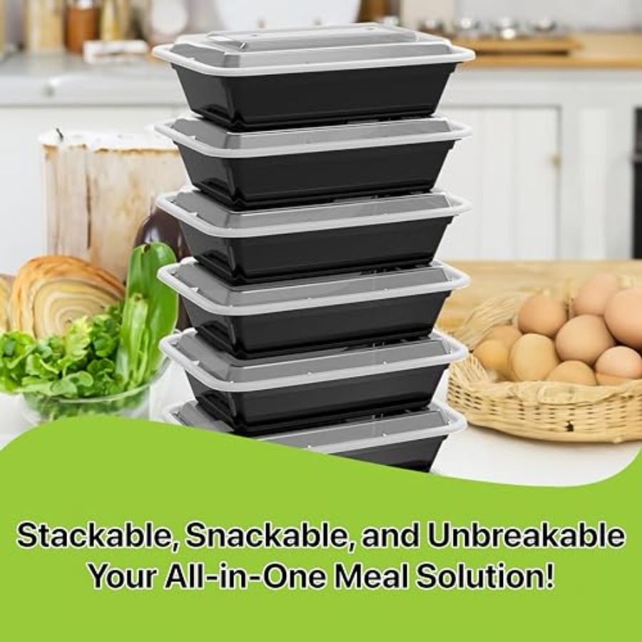 Meal Prep Containers [10 Set]  - Meal Prep Freezer recension och pris