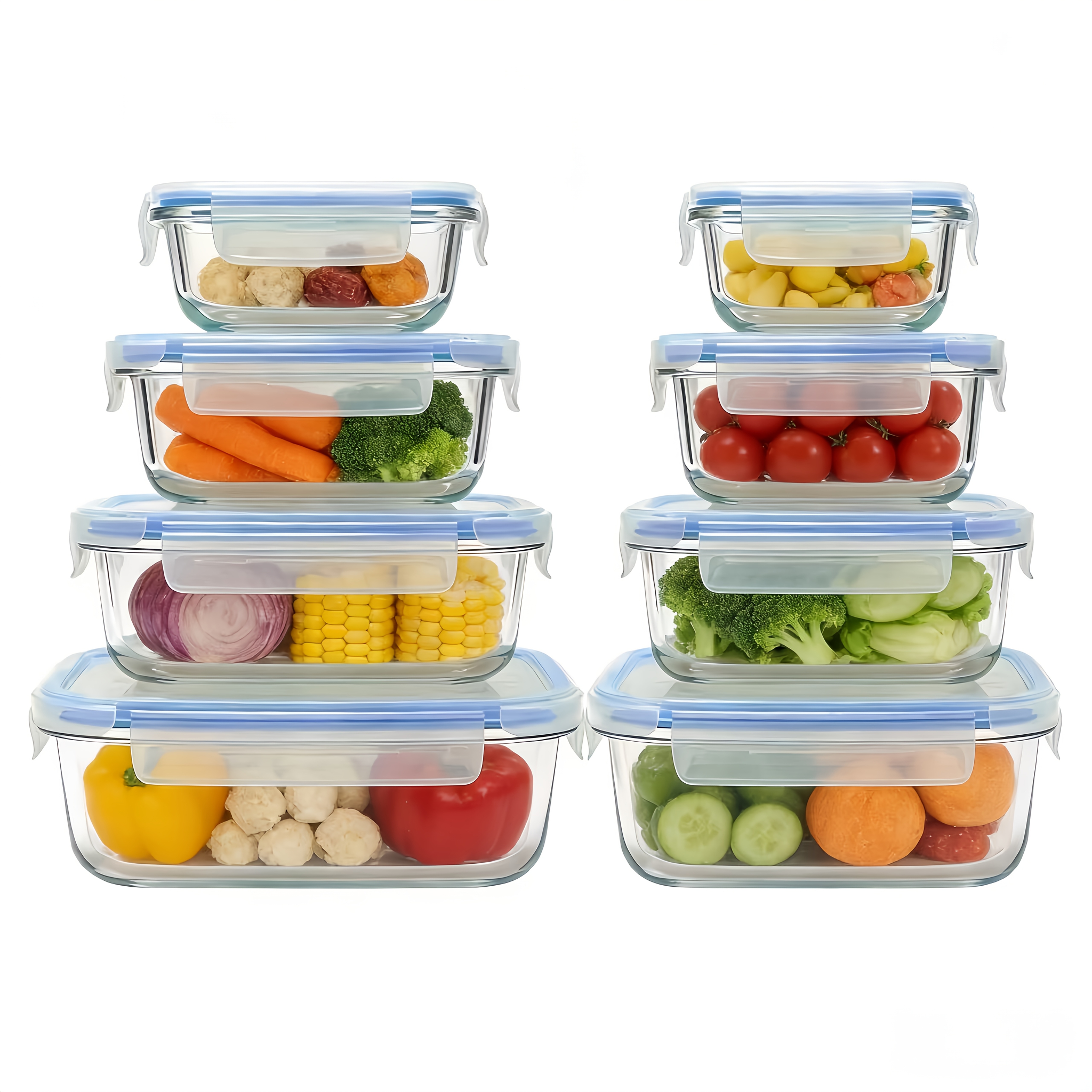 Premium Glass Food Storage Con - Meal Prep Freezer recension och pris