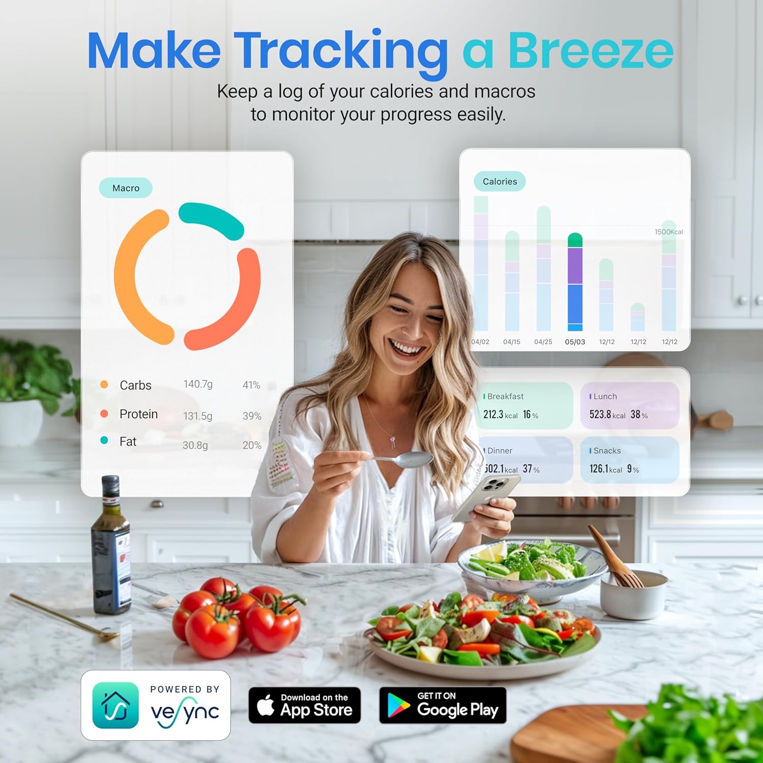 Food Nutrition Kitchen Scale D - Meal Prep Keto recension och pris