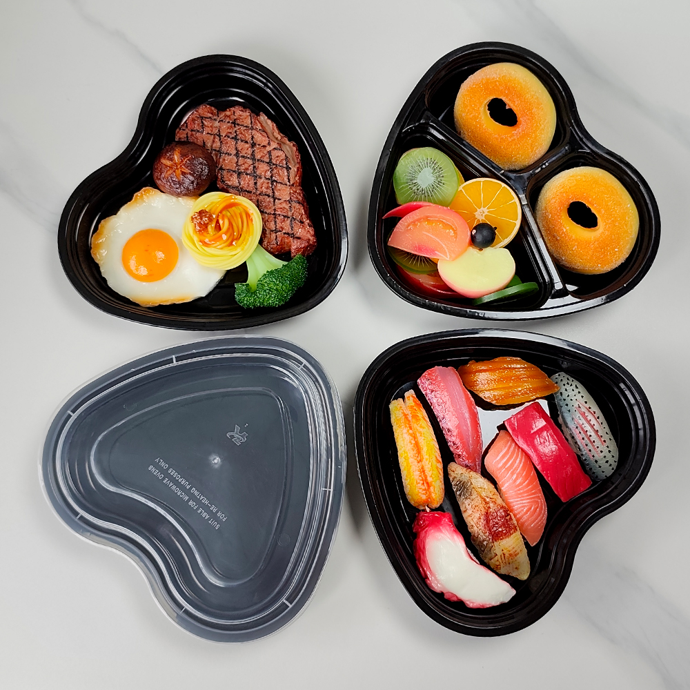 20 Pieces, Heart-Shaped Meal P - Meal Preparation recension och pris