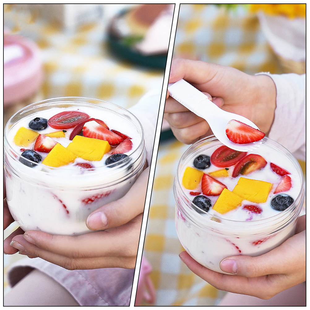 2Pcs Overnight Oats Containers - Meal Prep Yogurt recension och pris