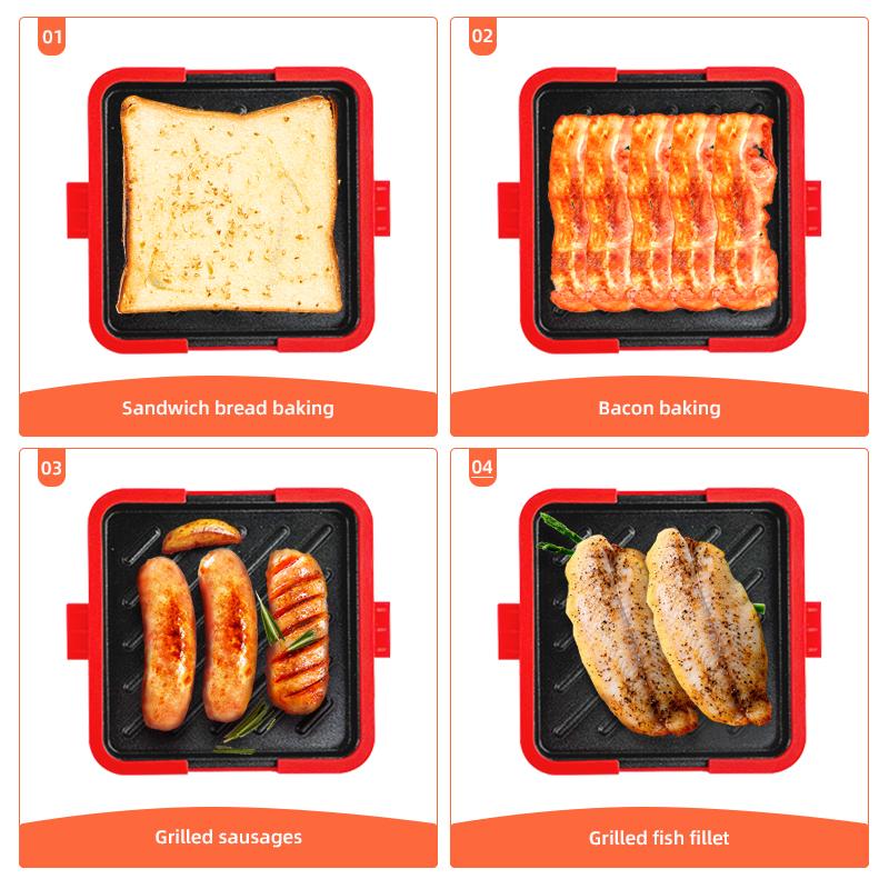 Microwave Baking Tray Cooking  - Meal Preparation recension och pris