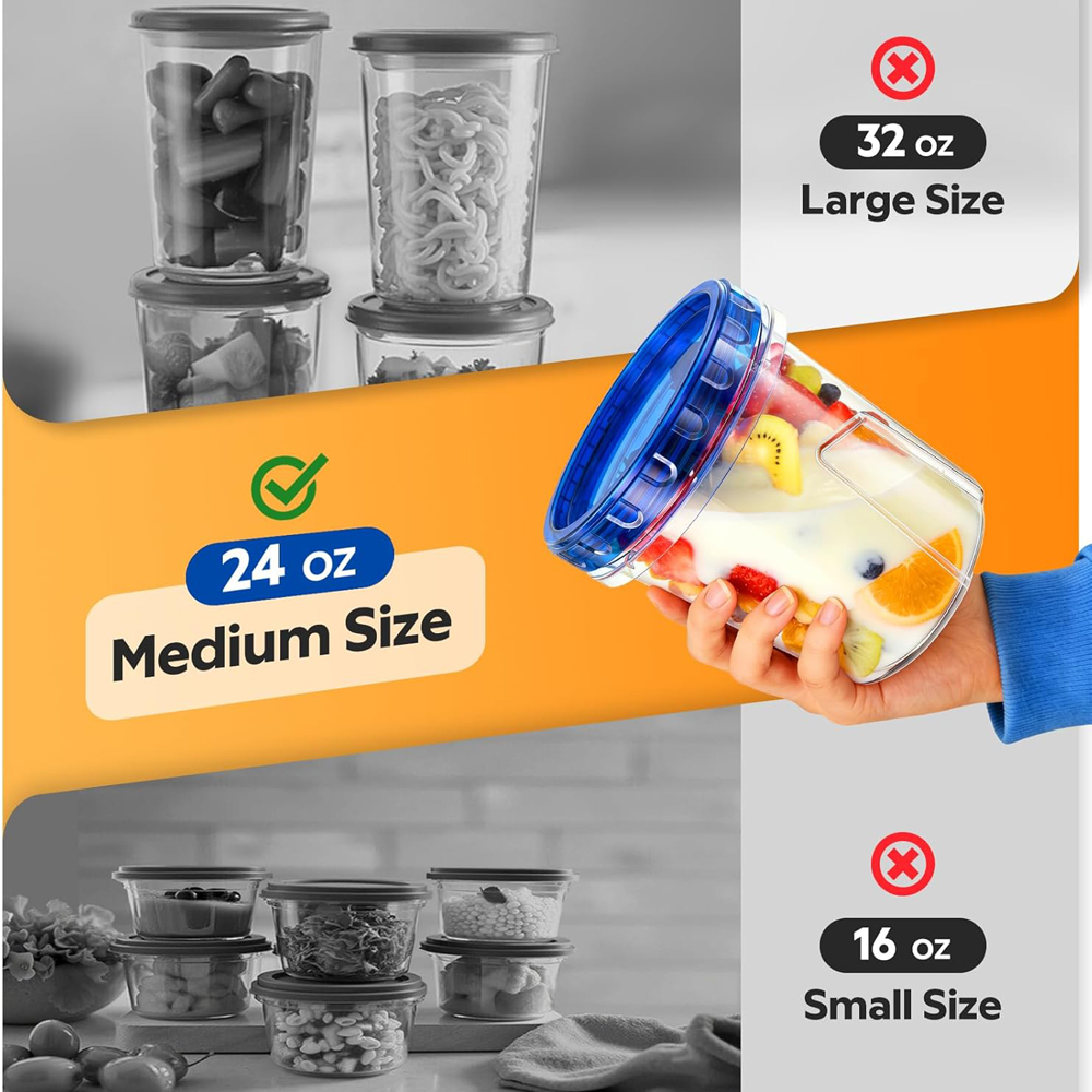 Freezer Storage Containers Air - Meal Prep Freezer recension och pris