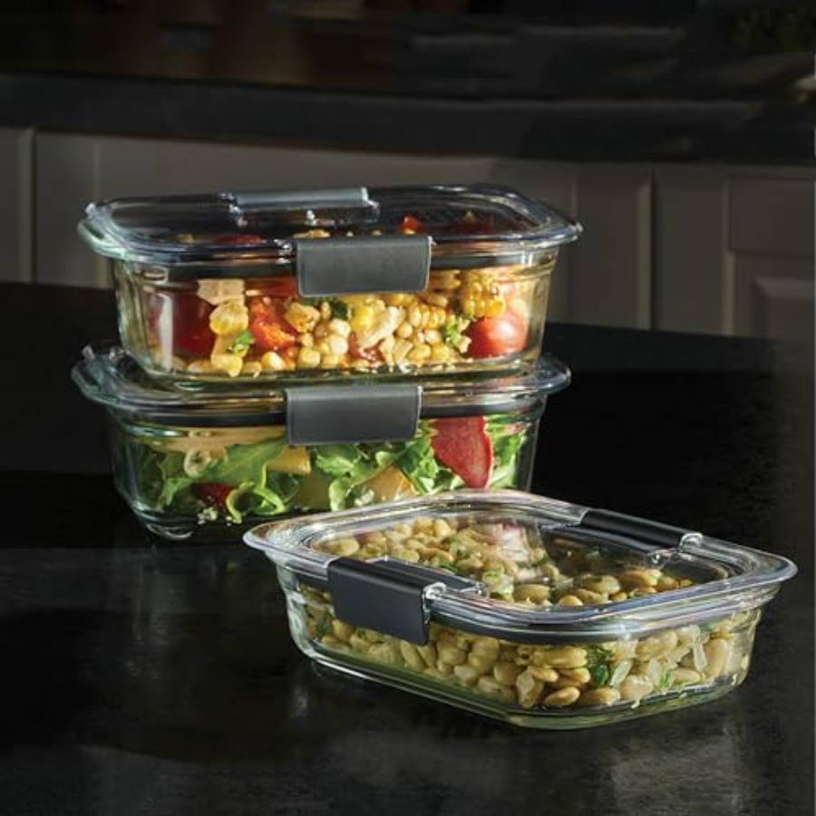 Brilliance Glass Food Storage  - Meal Prep Food recension och pris