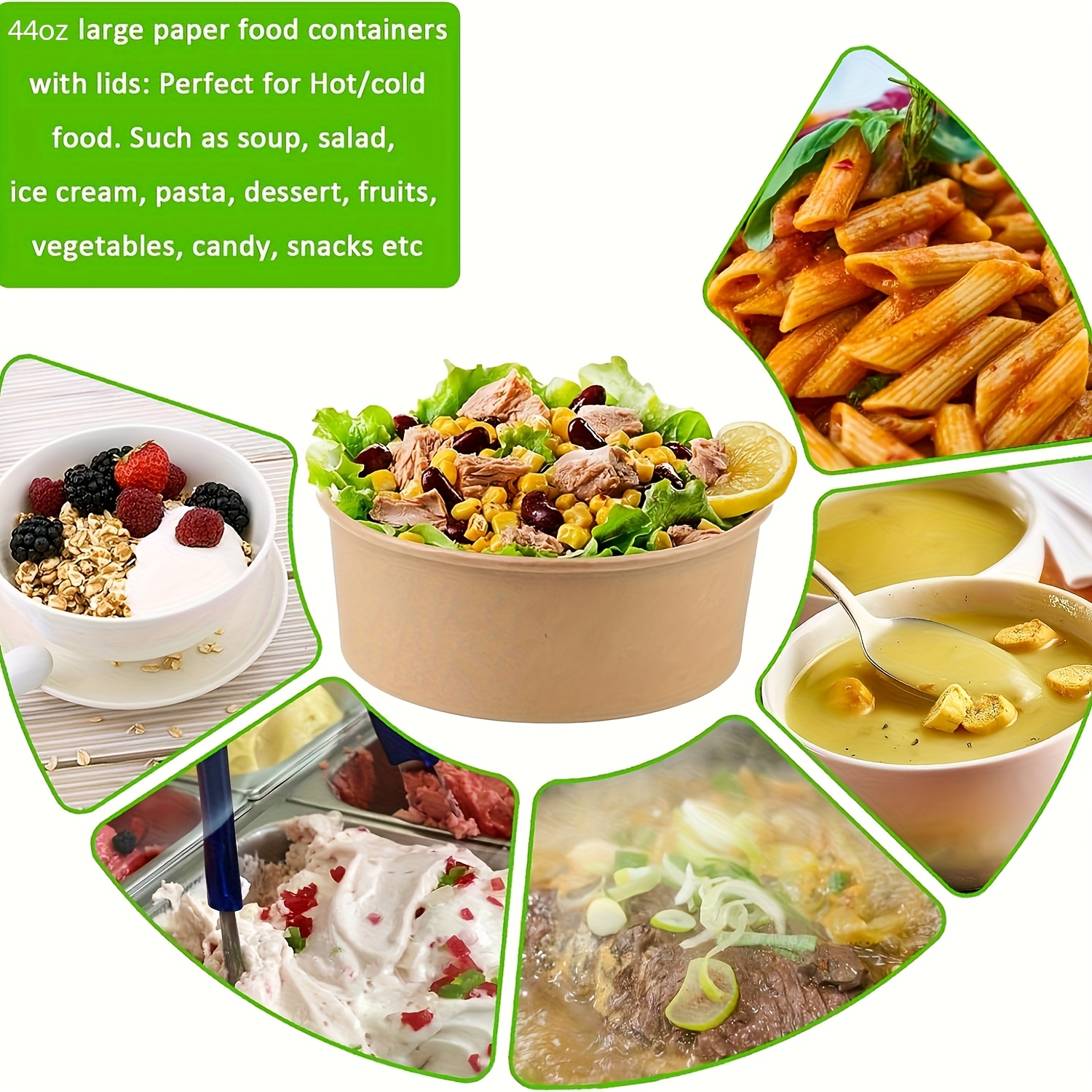 44Oz/1300Ml 25/50 Pack Paper B - Meal Preparation recension och pris