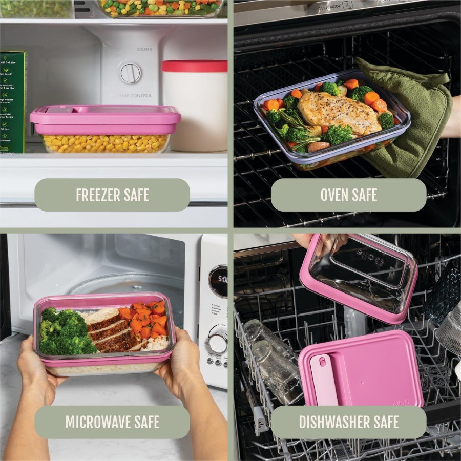 8-Piece Meal Prep Set for Ever - Meal Preparation recension och pris