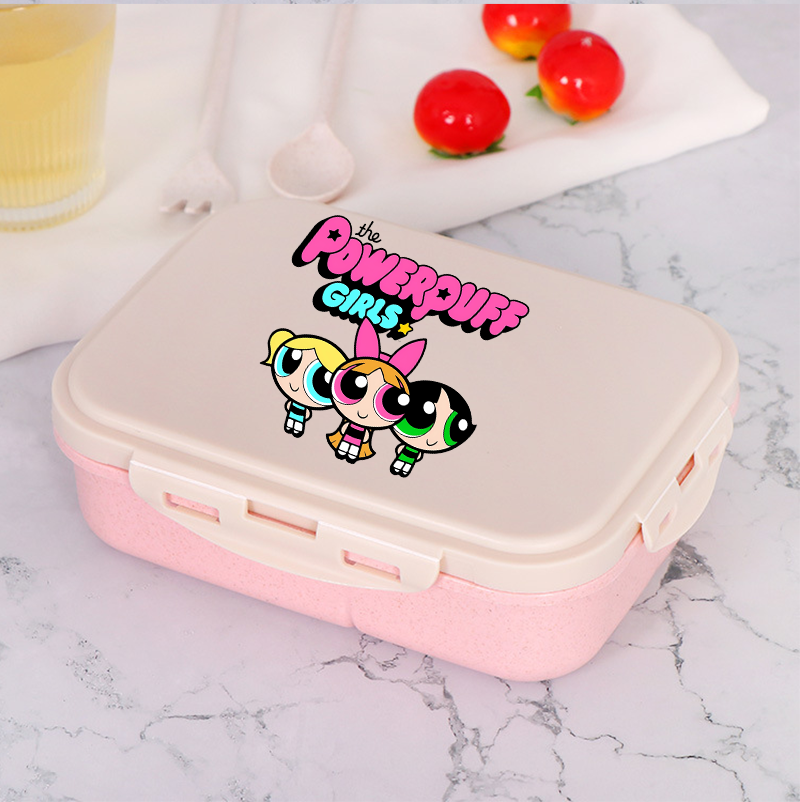 The Powerpuff Girls Bento Lunc - Meal Prep Microwave recension och pris
