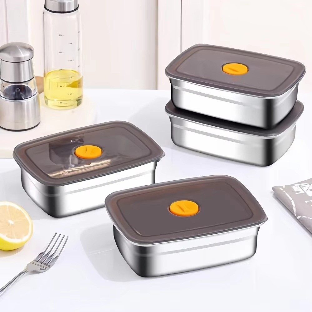 Stainless Steel Camping Lunch  - Meal Prep Freezer recension och pris