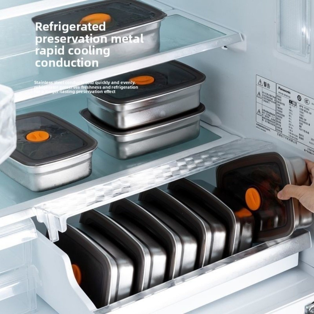 Stainless Steel Camping Lunch  - Meal Prep Freezer recension och pris