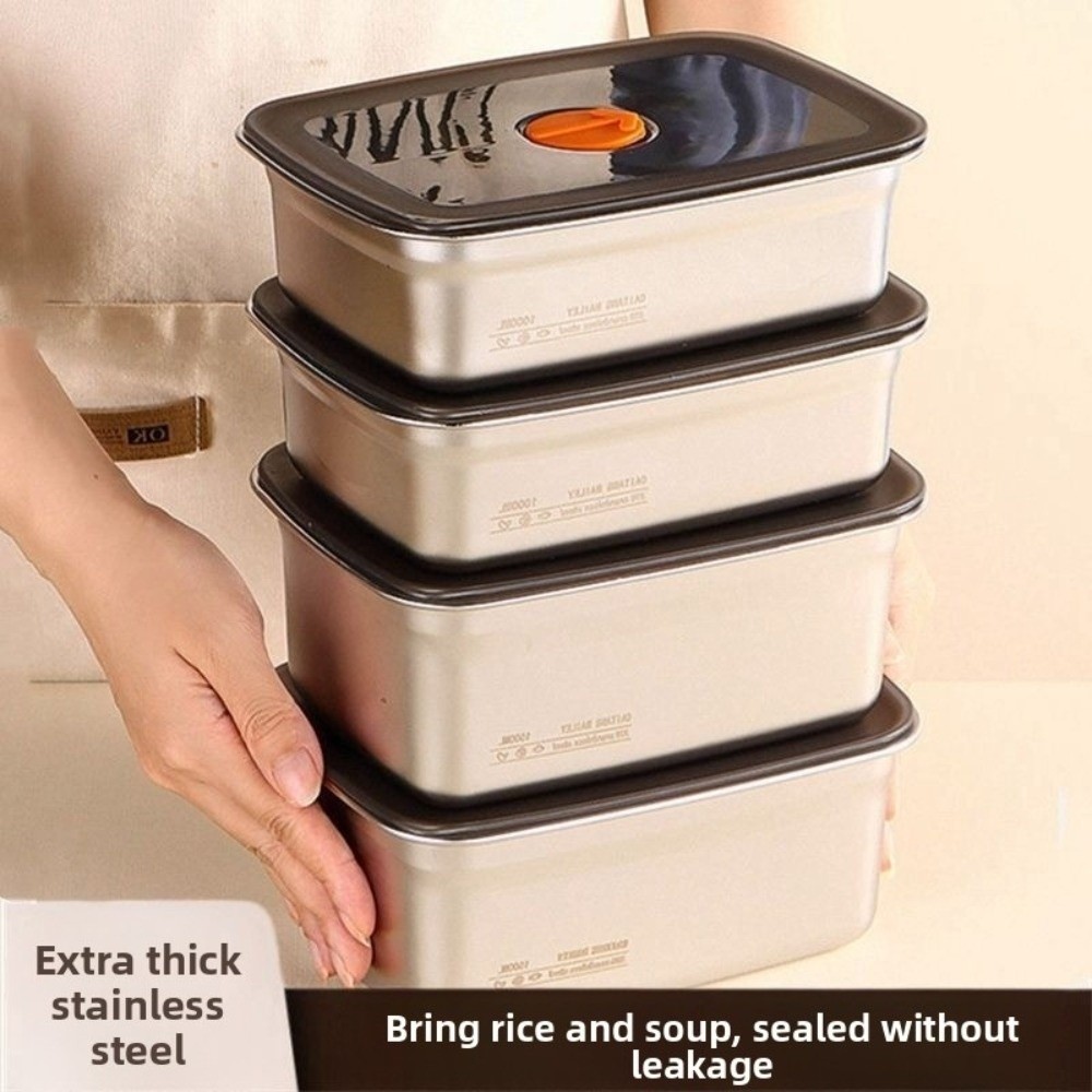 Stainless Steel Camping Lunch  - Meal Prep Freezer recension och pris