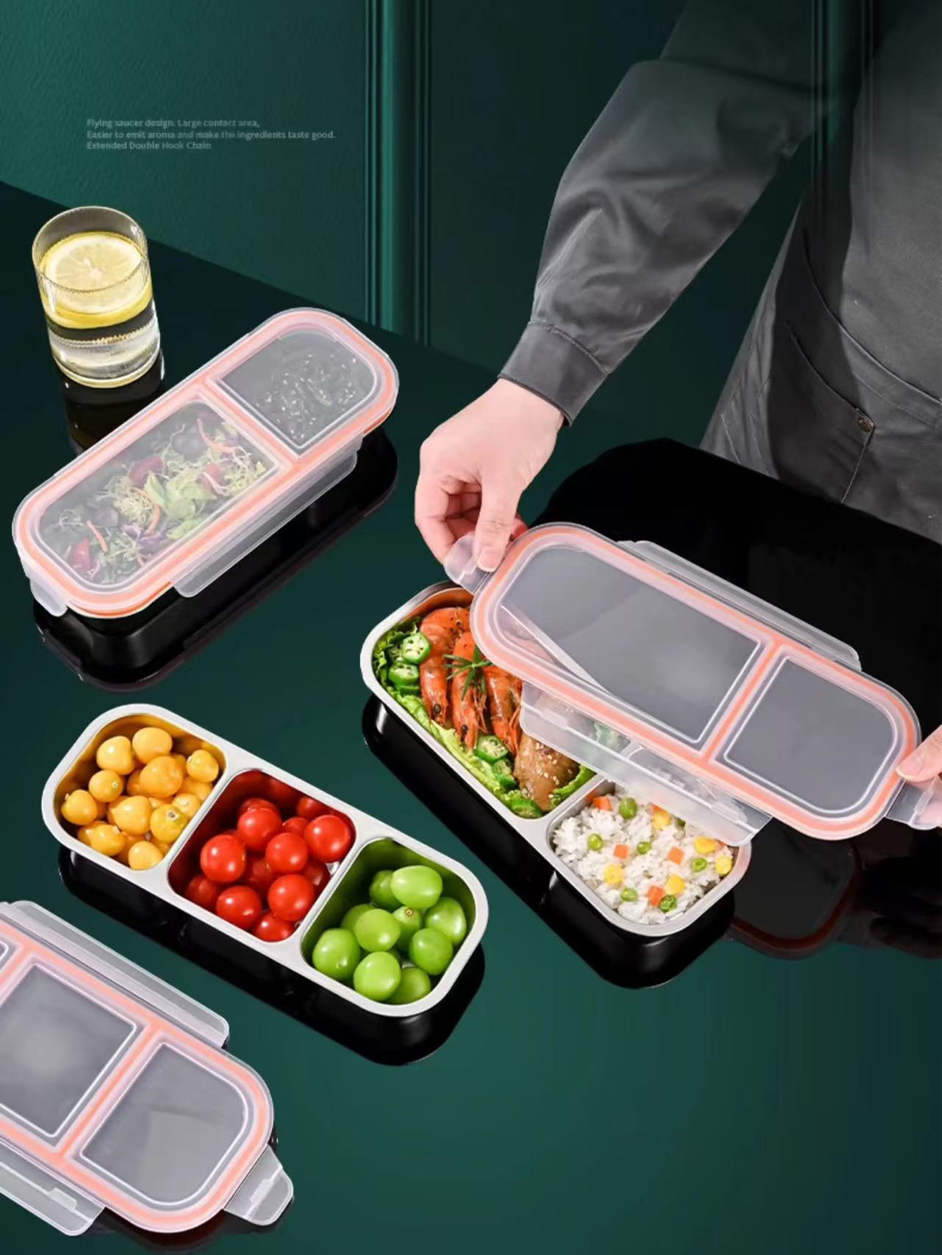 304 Stainless Steel Mini Compa - Meal Prep Freezer recension och pris