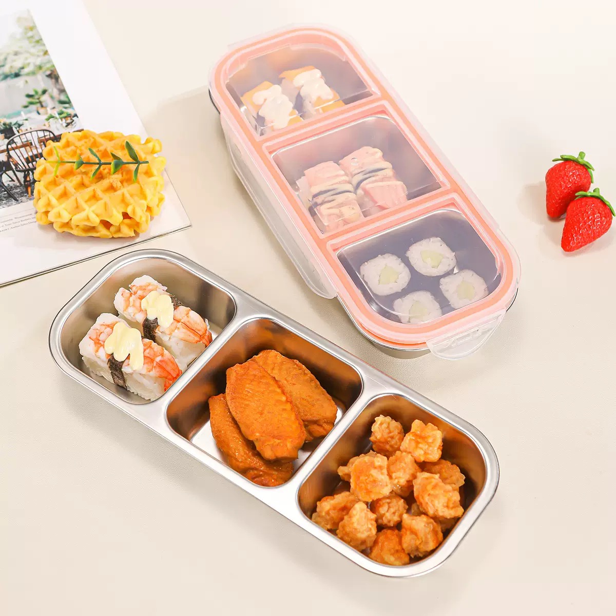 304 Stainless Steel Mini Compa - Meal Prep Freezer recension och pris