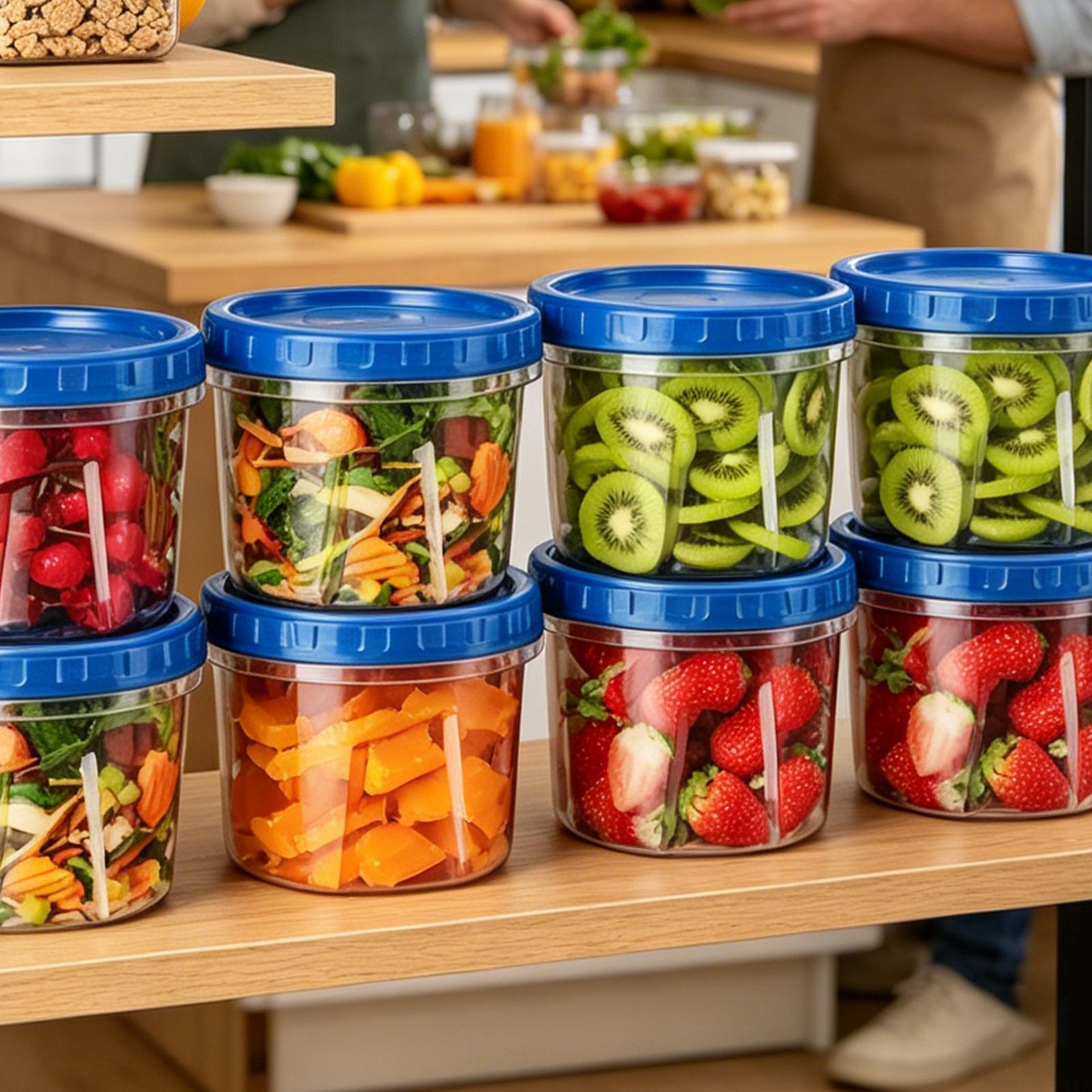 Freezer Storage Containers 16o - Meal Prep Freezer recension och pris