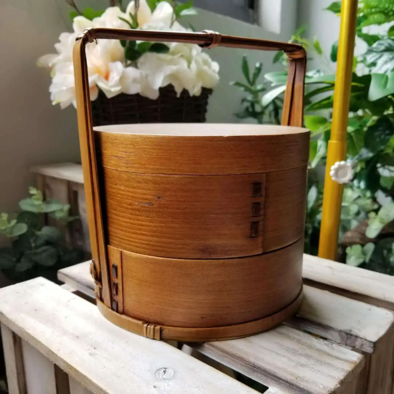 Japanese Wooden Bento Lunch Bo - Meal Prep Japanese Food recension och pris